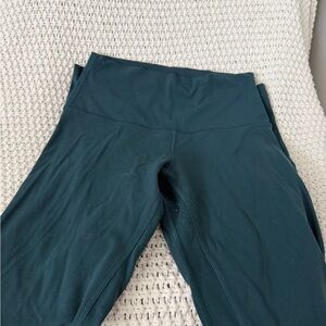 Lululemon Athletica Dark Green Leggings